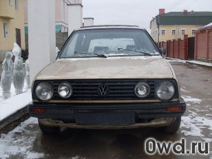 Битый автомобиль Volkswagen Golf