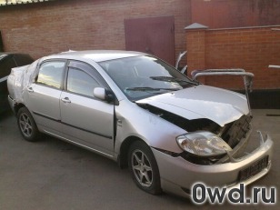 Битый автомобиль Toyota Corolla