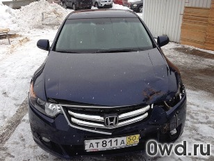 Битый автомобиль Honda Accord