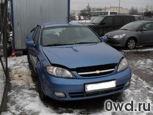 Битый автомобиль Chevrolet Lacetti