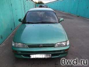 Битый автомобиль Toyota Corolla