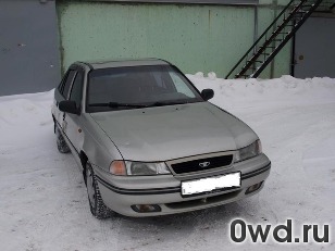 Битый автомобиль Daewoo Nexia