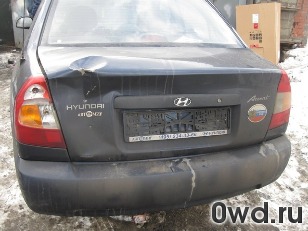 Битый автомобиль Hyundai Accent