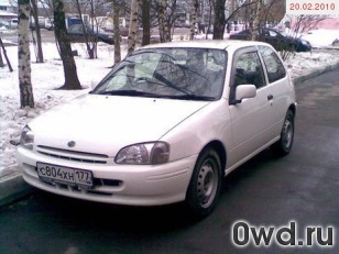 Битый автомобиль Toyota Starlet