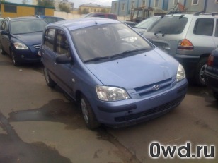 Битый автомобиль Hyundai Getz