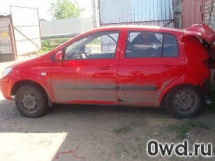 Битый автомобиль Hyundai Getz