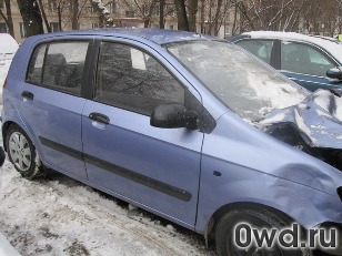 Битый автомобиль Hyundai Getz