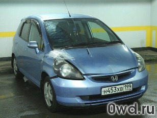 Битый автомобиль Honda Fit