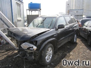 Битый автомобиль Toyota Highlander