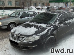 Битый автомобиль Volkswagen Passat