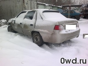 Битый автомобиль Daewoo Nexia