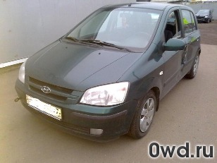 Битый автомобиль Hyundai Getz