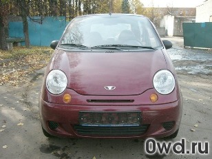 Битый автомобиль Daewoo Matiz