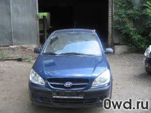 Битый автомобиль Hyundai Getz