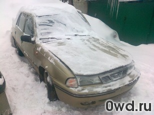 Битый автомобиль Daewoo Nexia