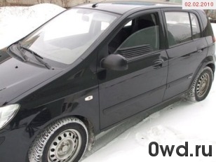 Битый автомобиль Hyundai Getz