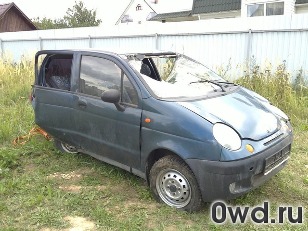 Битый автомобиль Daewoo Matiz