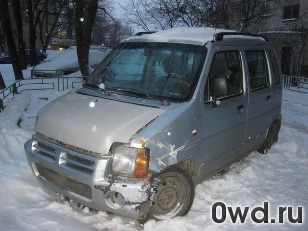 Битый автомобиль Suzuki Wagon R Plus