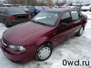 Битый автомобиль Daewoo Nexia