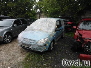 Битый автомобиль Hyundai Getz