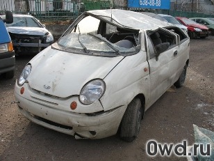 Битый автомобиль Daewoo Matiz