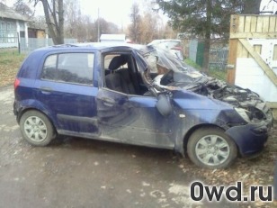 Битый автомобиль Hyundai Getz