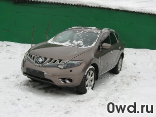 Битый автомобиль Nissan Murano