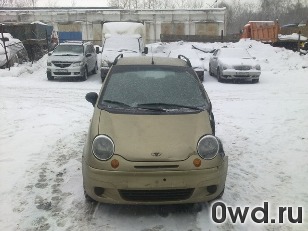 Битый автомобиль Daewoo Matiz