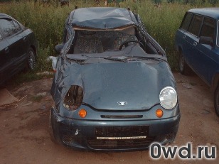 Битый автомобиль Daewoo Matiz