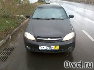 Битый автомобиль Chevrolet Lacetti