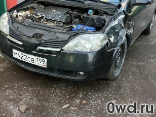 Битый автомобиль Nissan Primera