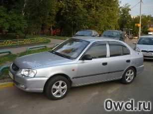 Битый автомобиль Hyundai Accent