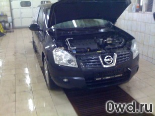 Битый автомобиль Nissan Qashqai