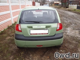 Битый автомобиль Hyundai Getz