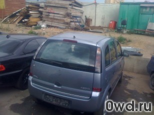 Битый автомобиль Opel Meriva