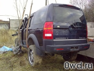 Битый автомобиль Land Rover Discovery