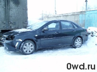 Битый автомобиль Chevrolet Lacetti