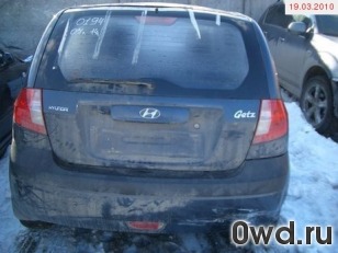 Битый автомобиль Hyundai Getz