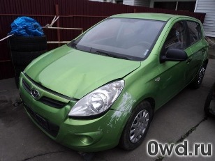 Битый автомобиль Hyundai i20