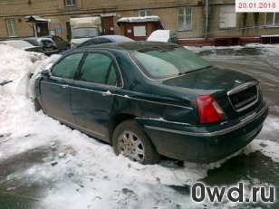 Битый автомобиль Rover 75