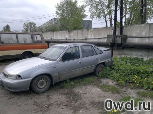 Битый автомобиль Daewoo Nexia