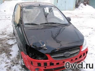 Битый автомобиль Hyundai Getz