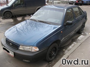 Битый автомобиль Daewoo Nexia