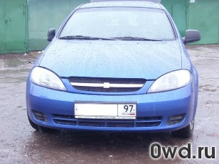 Битый автомобиль Chevrolet Lacetti