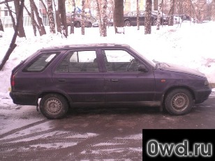 Битый автомобиль Skoda Felicia