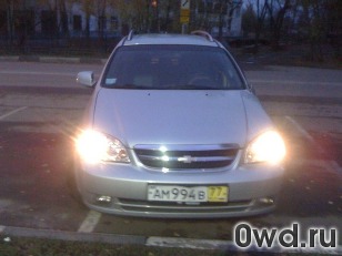 Битый автомобиль Chevrolet Lacetti