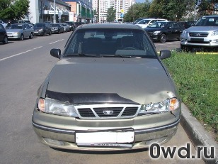 Битый автомобиль Daewoo Nexia