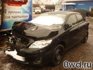 Битый автомобиль Toyota Corolla