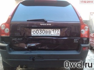 Битый автомобиль Volvo XC90