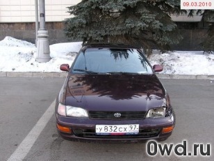 Битый автомобиль Toyota Carina E